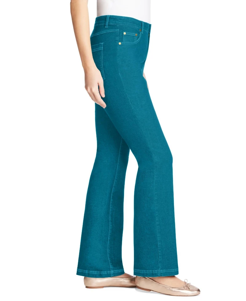 Woman Within Women's Tall Stretch Denim Five-Pocket Bootcut Jeans