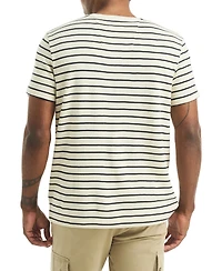 Nautica Men's Navigator Striped Crewneck T-Shirt