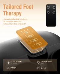 6D Shiatsu Deep Kneading Electric Foot Massage Machine with Heat and Air Compression