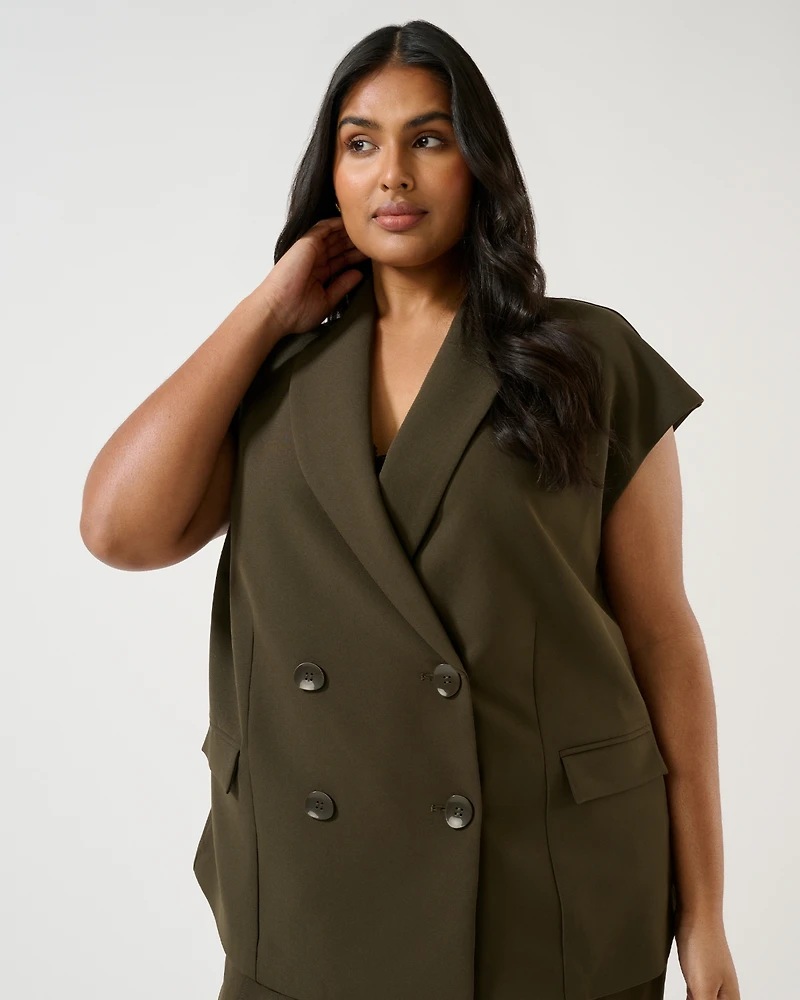 Estelle Women's Namib Sleeveless Blazer Jacket