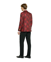OppoSuits Men's Harry Potter Premium Halloween Costume - House Gryffindor Slim Fit Suit Includes Blazer, Pants and Tie