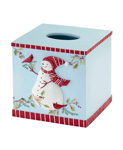 Avanti Holiday Cheer Resin Tissue Cover