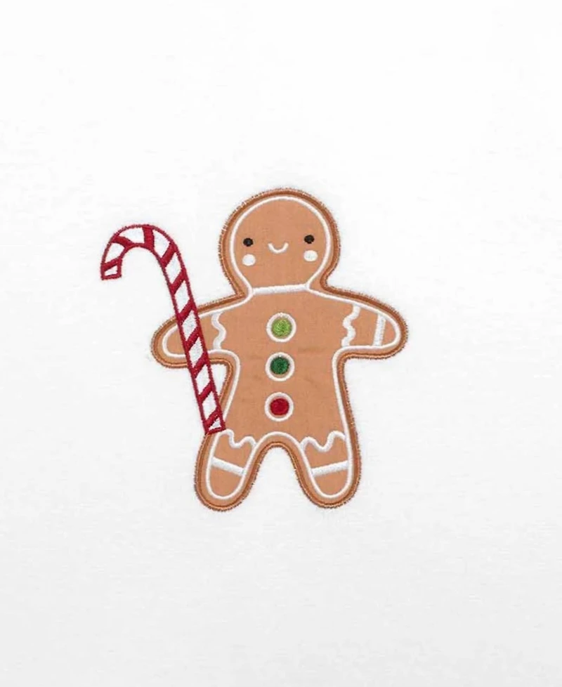 Avanti Gingerbread Man Cotton 2-Pc. Bath Towel Set, 52" x 27"