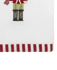 Avanti Peppermint Nutcracker Fingertip Cotton 4-Pc. Fingertip Towel Set, 18" x 11"