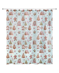 Avanti Sweet Treat Shower Curtain and 12-Pc. Shower Curtain Hooks Set