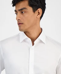 Hugo Boss Men's Valerio Long Sleeve Button-Front Geo Print Shirt