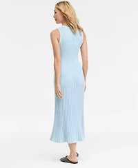 I.n.c. International Concepts Women's Sleeveless Metallic Sweater Dress, Macy's Exclusive