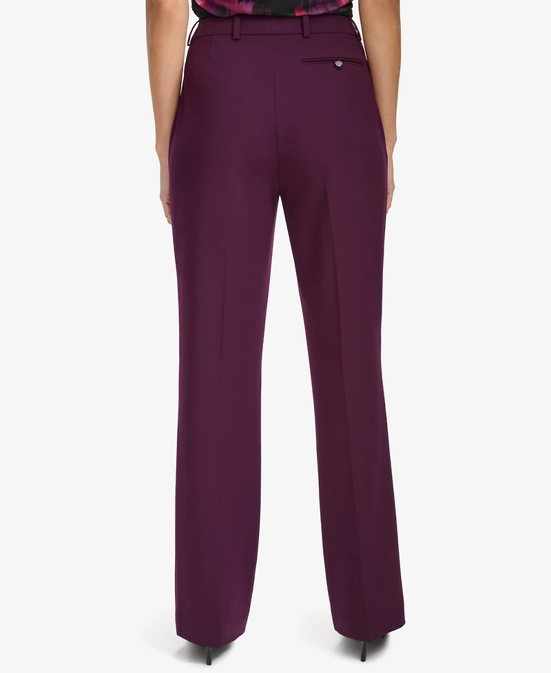 Calvin Klein Women's Modern Fit High-Rise Pants