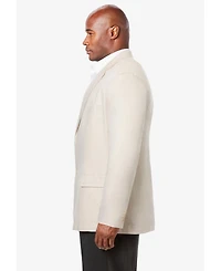 KingSize Men's Big & Tall Ks Island Linen Blend Two-Button Suit Jacket