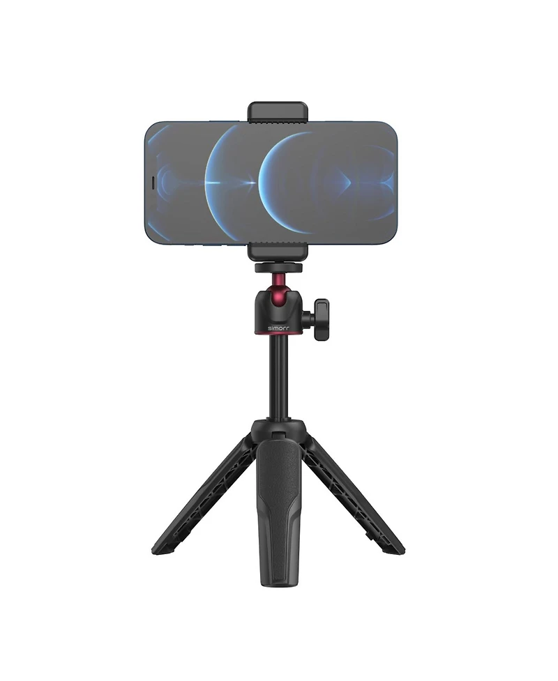 SmallRig simorr Vigor Vk-50 Vlog Tripod Kit with Vibe P96 Video Led Light, Wave S1 Lite Microphone