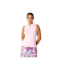 Sofibella Women's Golf Colors Sleeveless Golf Polo