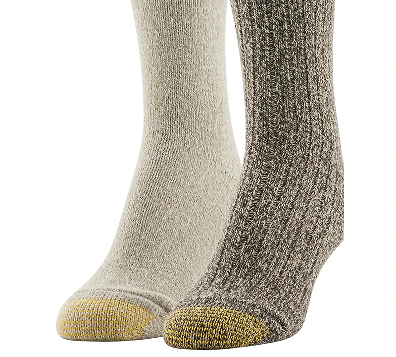 Gold Toe Women's 2-Pack Super Soft Crew Socks