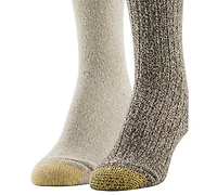 Gold Toe Women's 2-Pack Super Soft Crew Socks