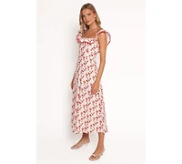 Petal and Pup Women's Lucille Maxi Dress - Red Floral