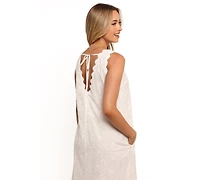 Petal and Pup Gabriella Maxi Dress - White