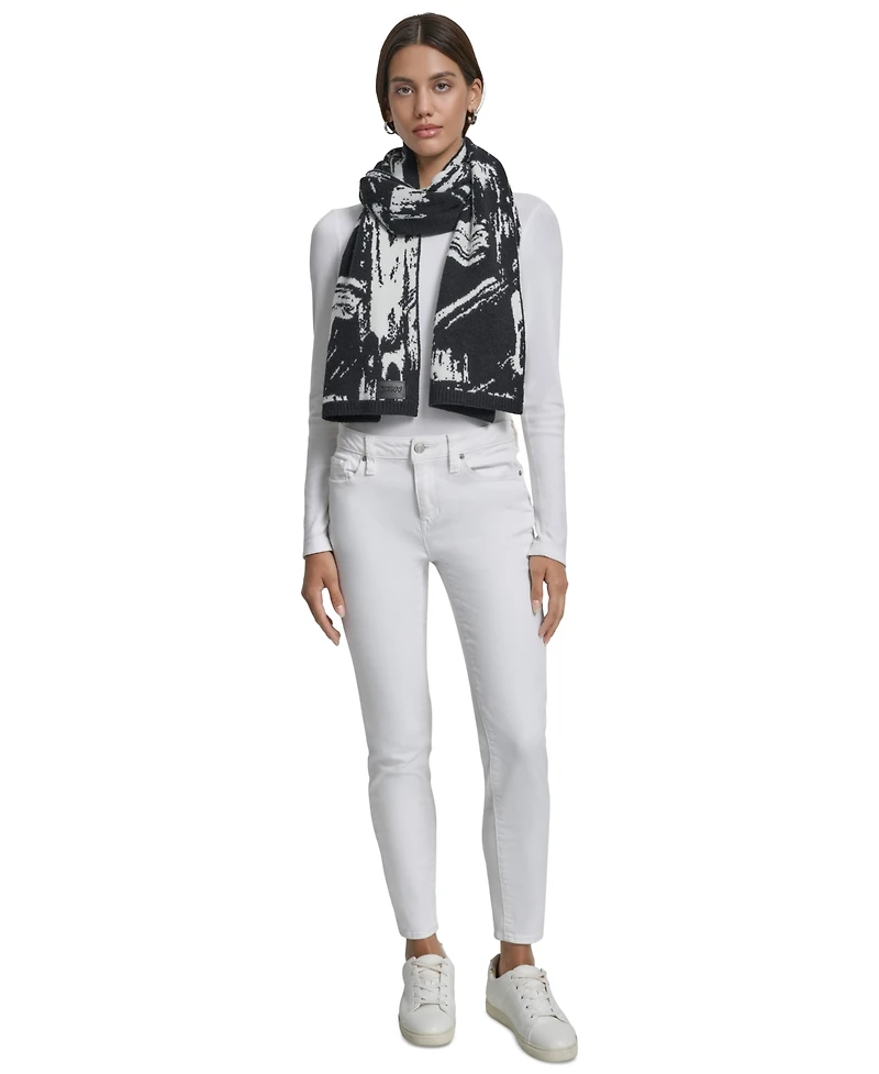 Dkny Women's Paint Stroke Scarf