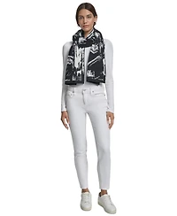 Dkny Women's Paint Stroke Scarf