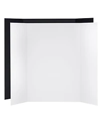 V-flat World Tabletop V-Flat Large (3'x4'), 2-Pack, 1-White & 1-Black