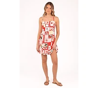 Petal and Pup Women's Loredana Mini Dress - Cherry