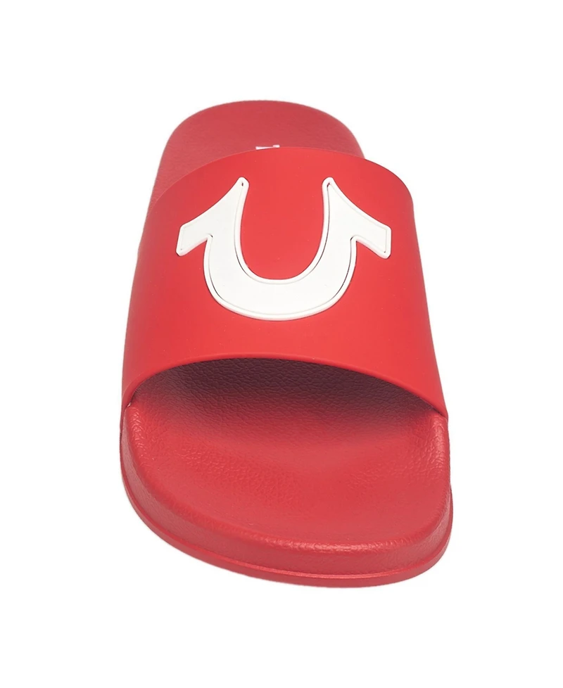 True Religion Men's 112 Logo Slide