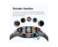 Ruxing Smart 1.75'' Smart watch for Women Men With Bluetooth calling Multiple Sports Modes Intelligent Reminder Health Monitoring Voice Assistant