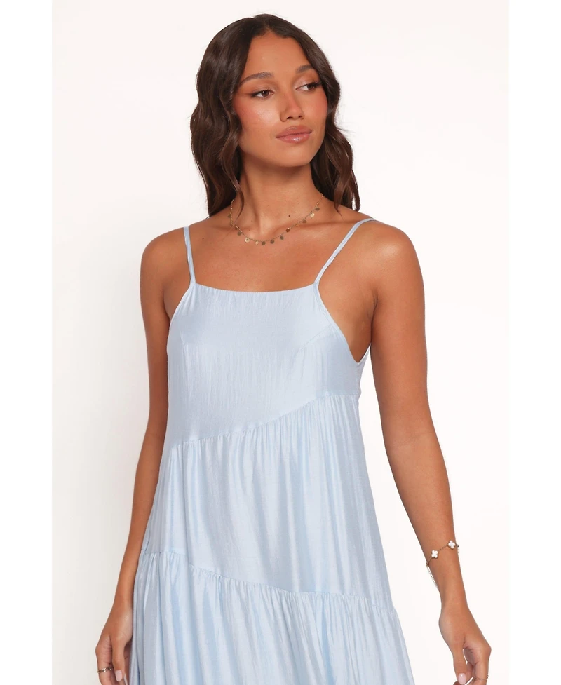 Petal and Pup Women's Bennie Midi Dress - Pale Blue