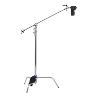 Kupo 40" Master C-Stand with Sliding Leg Kit with Camera Mounting Plate and 10 lbs Weight Bag