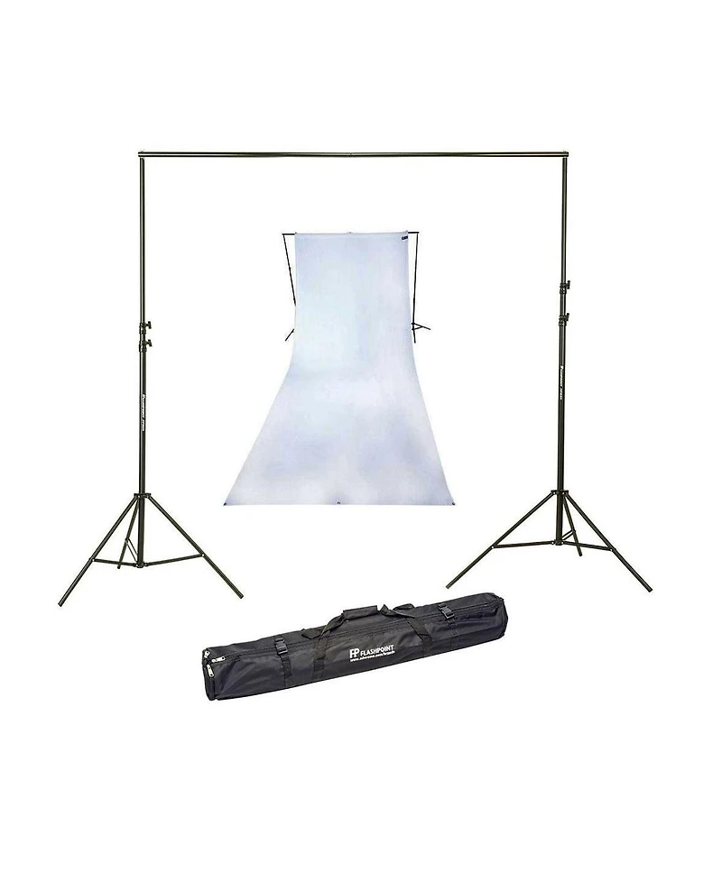 Westcott 9x20 Feet Wrinkle Resistant Cotton Background, High-Key White