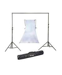 Westcott 9x20 Feet Wrinkle Resistant Cotton Background, High-Key White