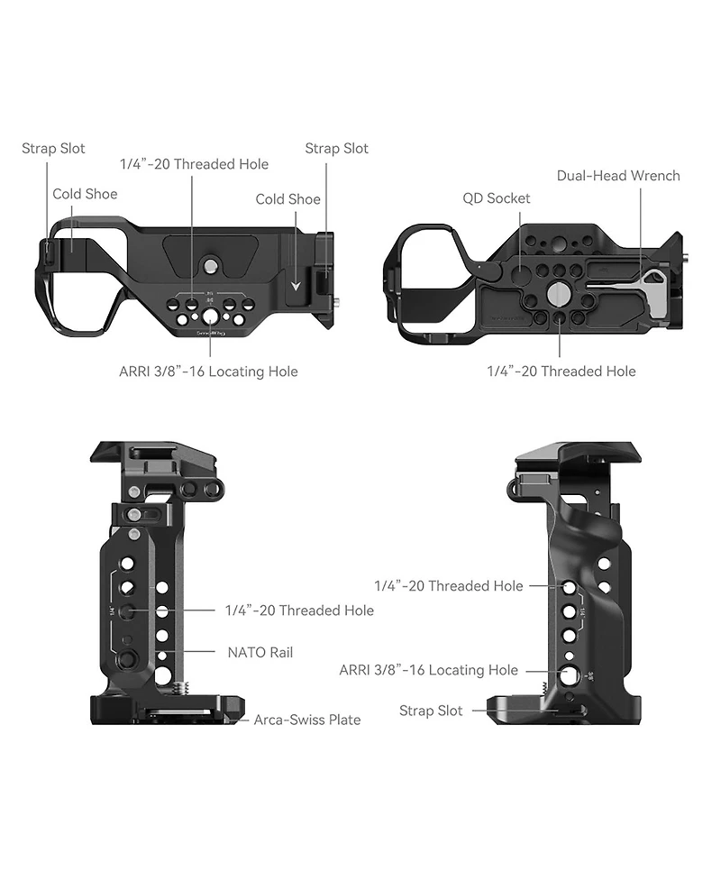 SmallRig Full Camera Cage for Sony Alpha 7 Iii and Alpha 7R Iii