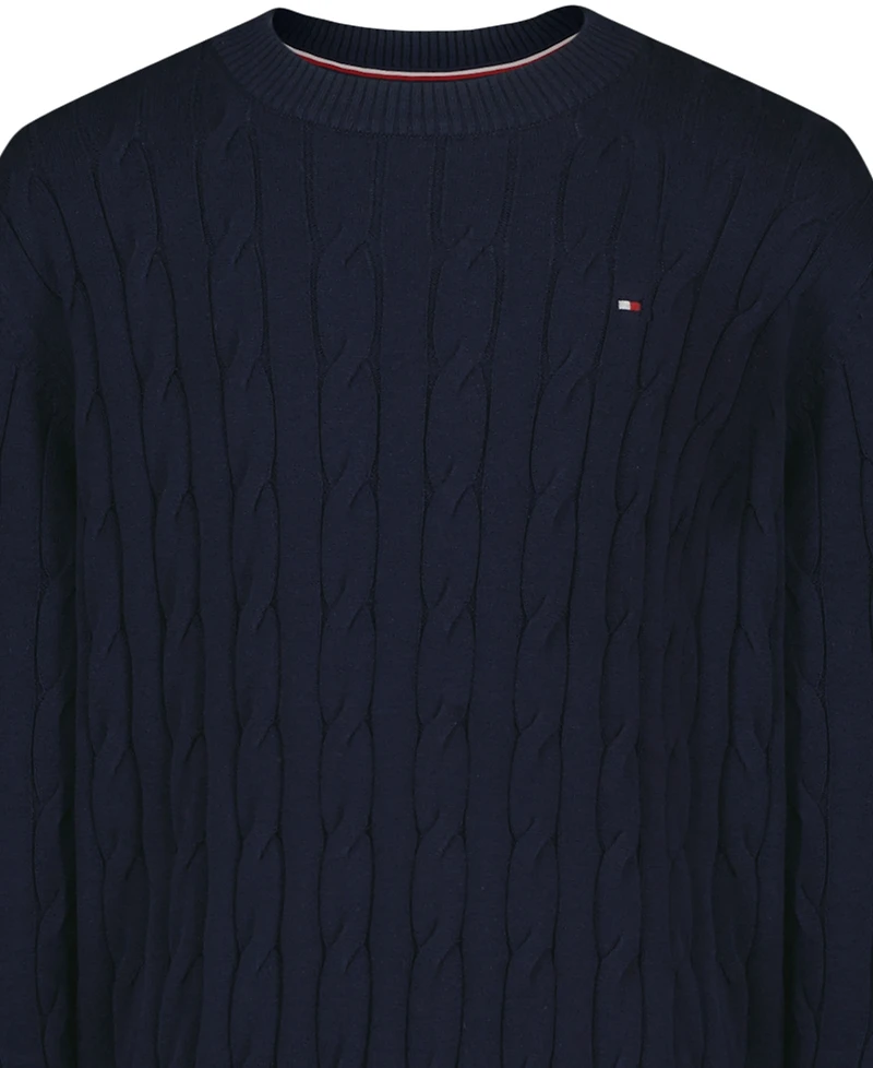 Tommy Hilfiger Boys 8-20 Crewneck Cable Knit Sweater