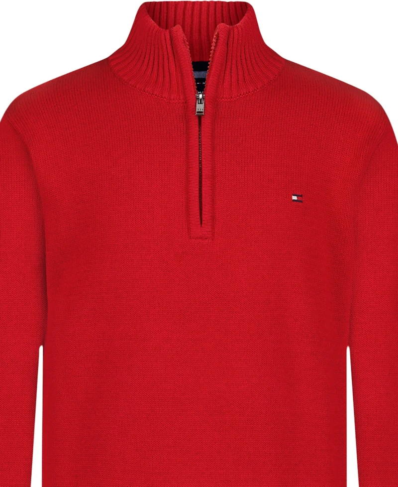 Tommy Hilfiger Boys 8-20 Quarter-Zip Sweater