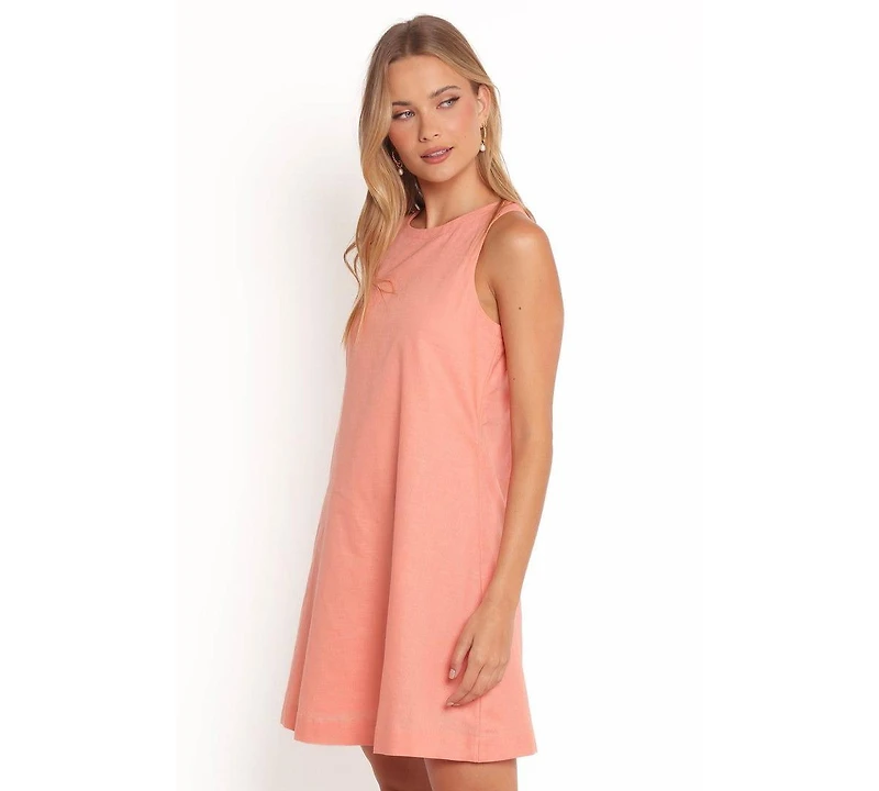 Petal and Pup Women's Priyanka Mini Dress - Peach