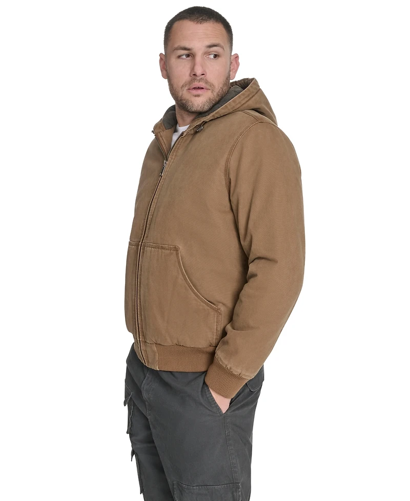 Levi's Men's Hooded Bomber Jacket
