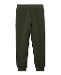 Lands' End Boys Iron Knee Texture Knit Jogger