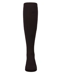Memoi Girls Opaque "Fireworks" Flocked Tights