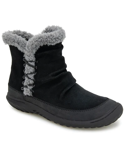 Jbu Women's Briar Cozy Casual Platform Booties
