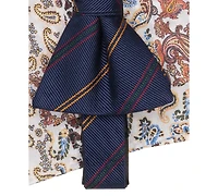 Bar Iii Men's Montrose Bow Tie and Pocket Square Set, Macy's Exclusive