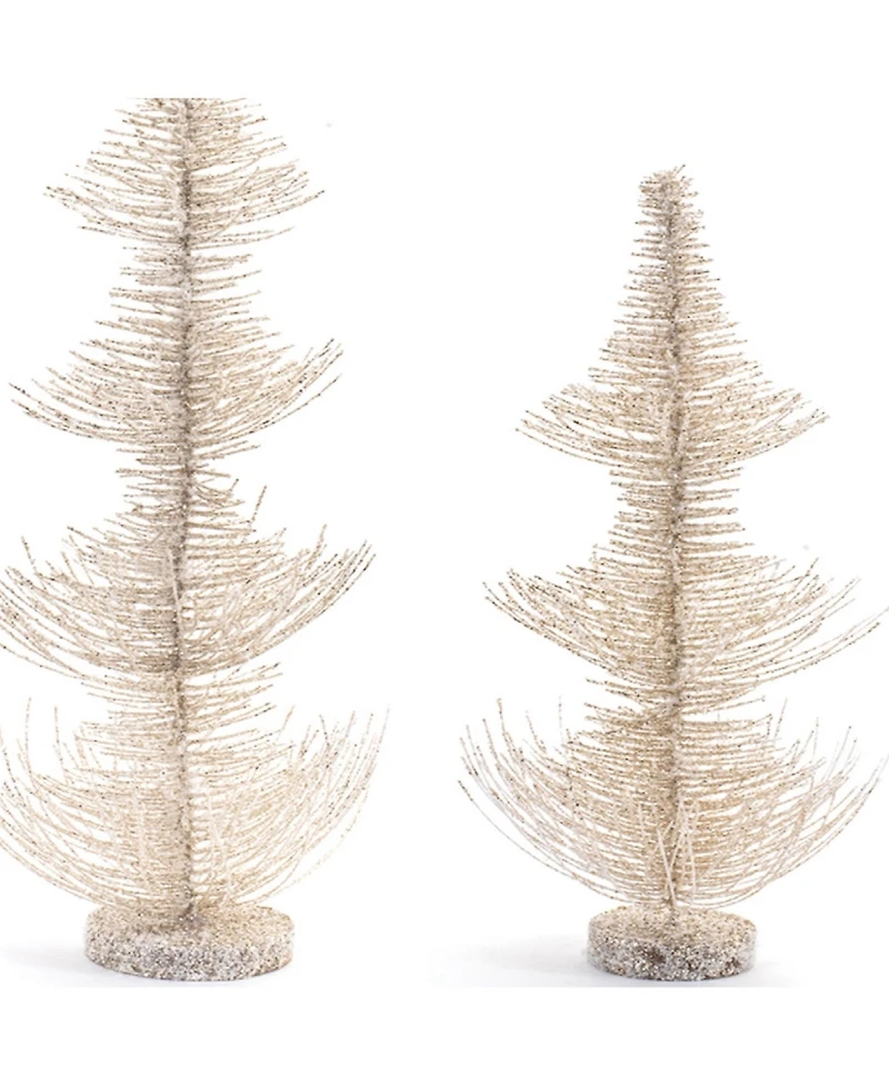 Set of 3 Decorative Trees – Elegant Accents for Home and Holiday Decor