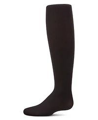 MeMoi Girls' Elegant Ribbed Nylon Tights