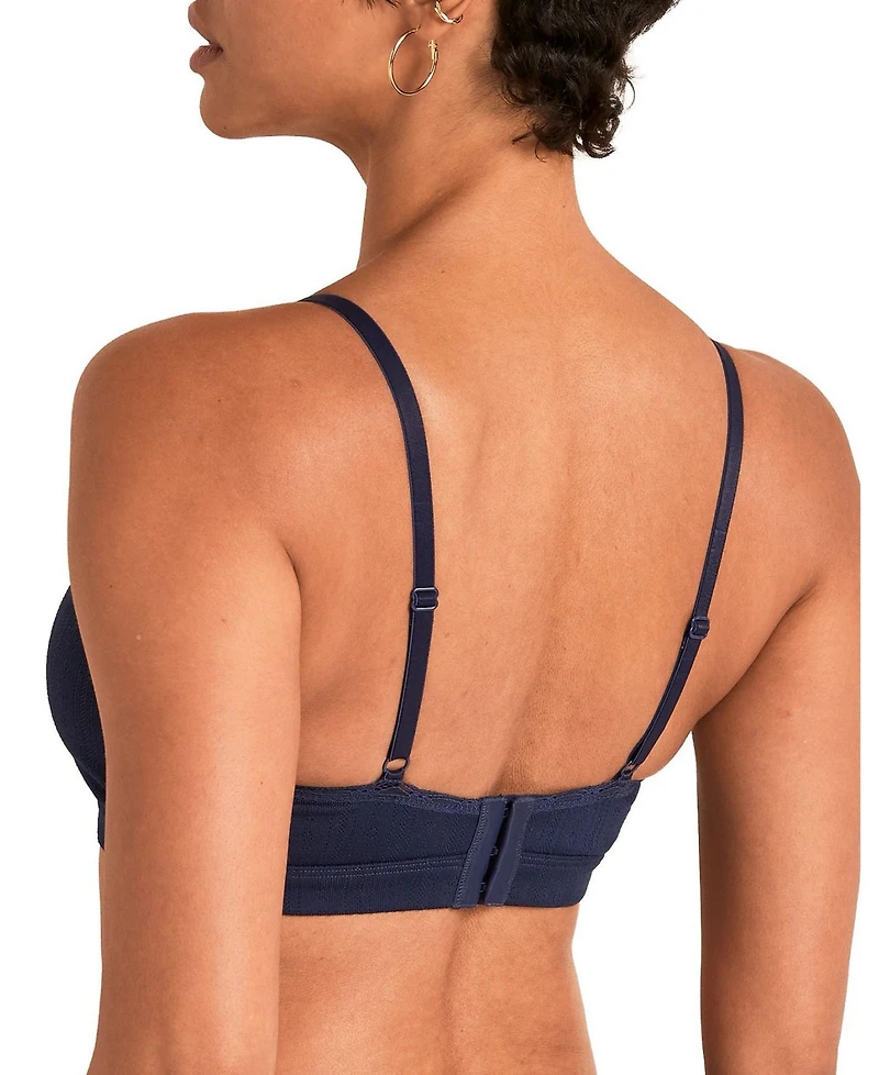 Adore Me Women's Pointelle Unlined Bralette Bra