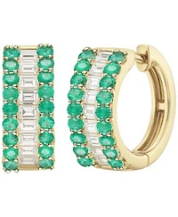Macys Gemstone Diamond Hoop Earrings Ring Collection