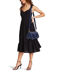 Anne Klein Convertible Strap Small Barrel Bag