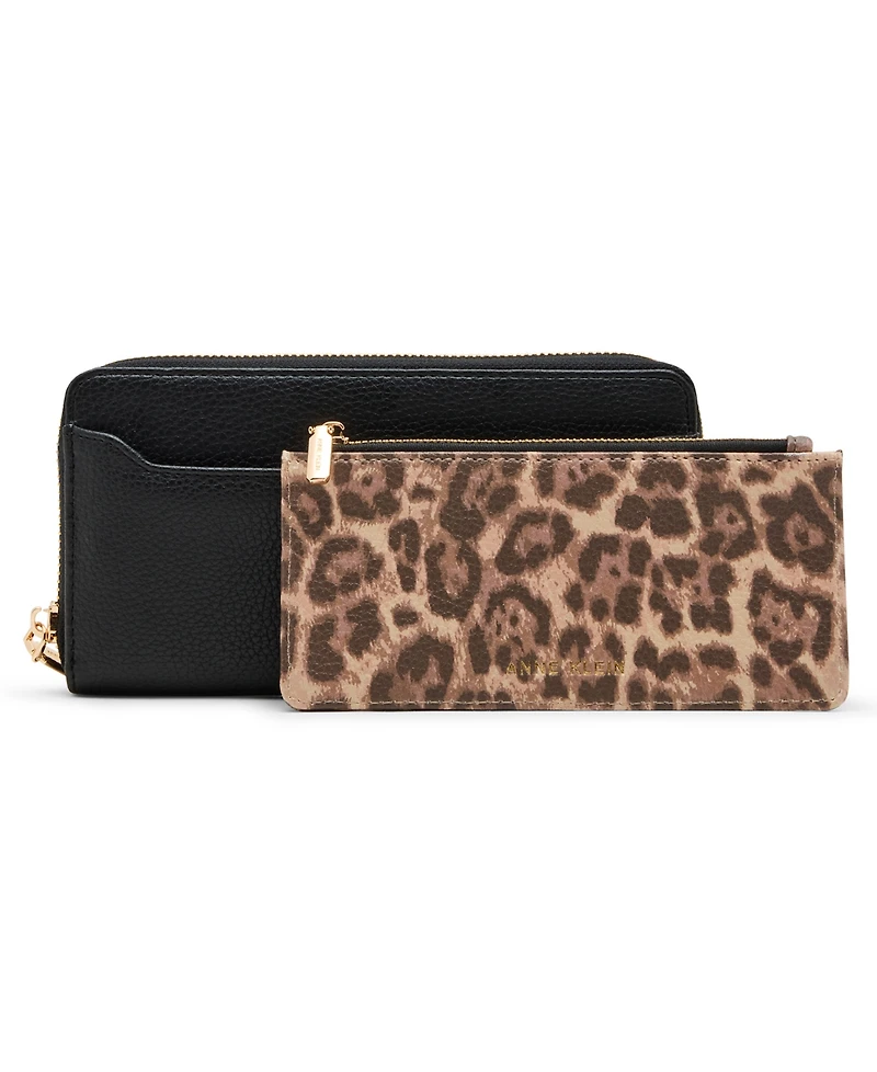 Anne Klein Zip Around Wallet