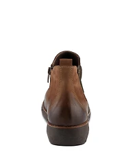 Azura Spring Step Katana Burnished Nubuck Leather Bootie with Removable Insole and Rugged Sole