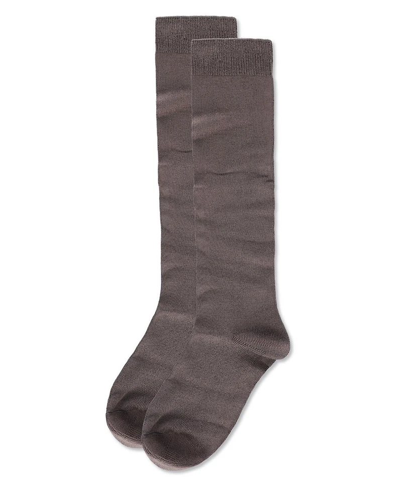 MeMoi Little Girls Kids' Basic Soft Rayon Knee High Socks