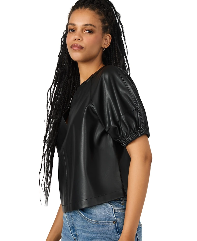 Bb Dakota Women's Roxanne Balloon Sleeve Top