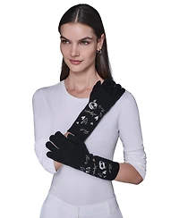 Karl Lagerfeld Paris Women's Karl Icons Tech Gloves
