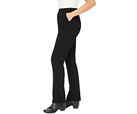 Woman Within Plus Bootcut Ponte Stretch Knit Pant