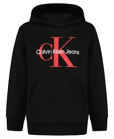 Calvin Klein Boys 8-20 Old School Logo Pullover Hoodie